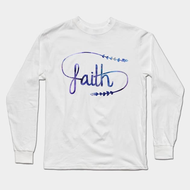 Faith Long Sleeve T-Shirt by samantha_t